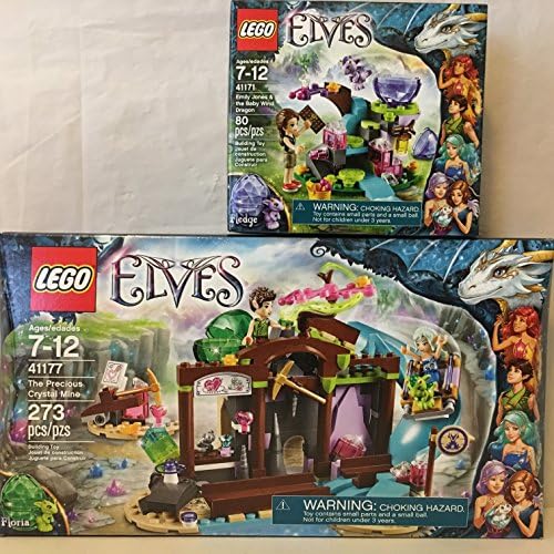 LEGO Elves The Precious Crystal Mine &amp; LEGO Elves Emily Jones &amp; the Baby Wind Dragon
