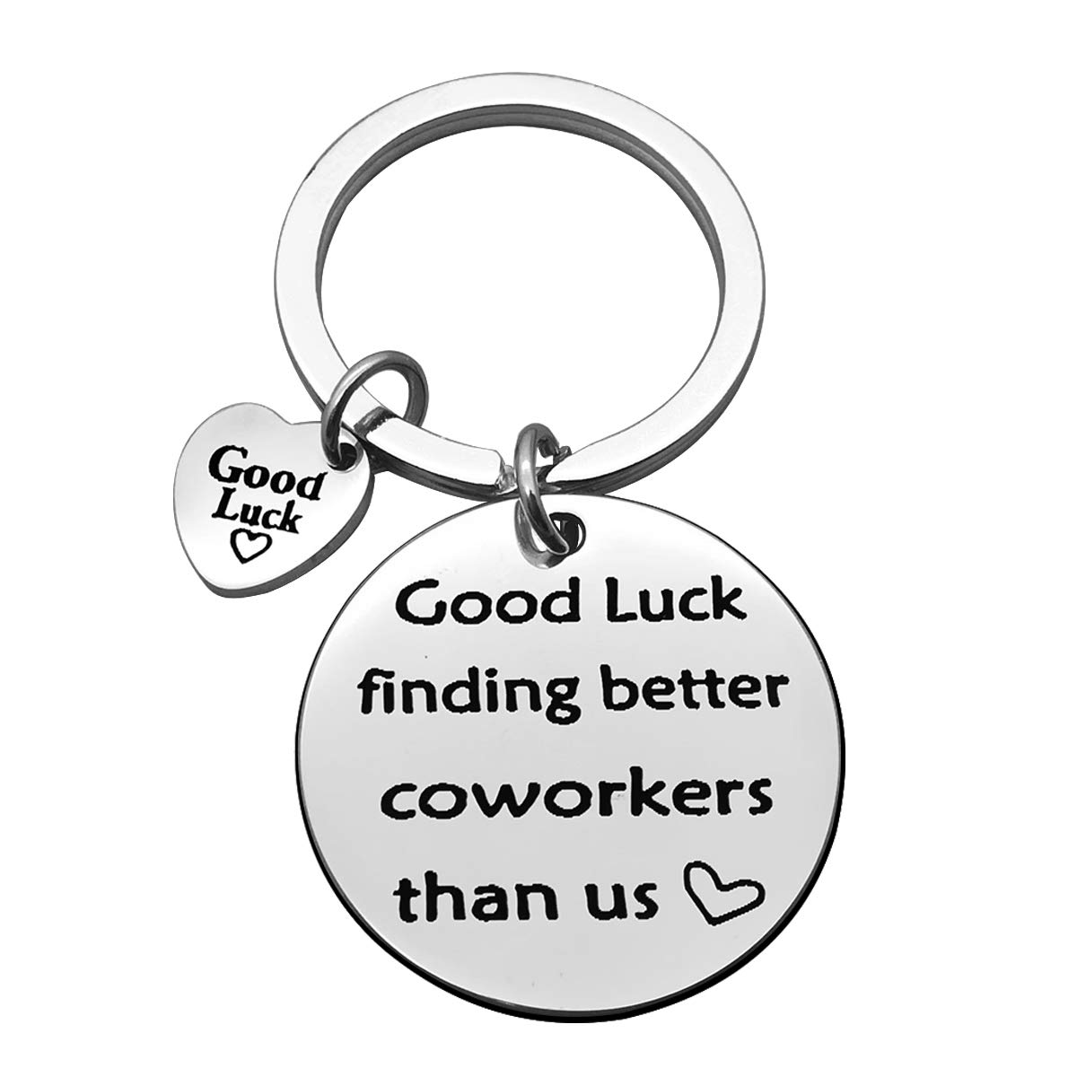 Huwujiu Colleague Leaving Gifts Good Luck Finding Better Coworkers Than Us Keyring Colleague Farewell Gifts Going Away Gifts New Job Gifts for Colleagues