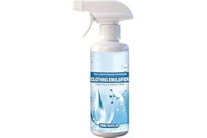 Clothing Emulsifier Stain Remover, Non Ionic Emulsifier Clothing Cleaner, Powerful Spot Stain Remover Laundry Spray, No Damag
