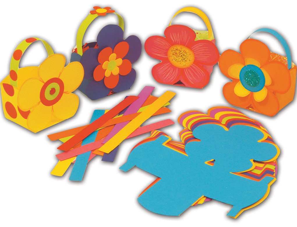 Springboard Flower Boxes Craft Construction Activity (Pack of 30)