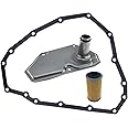RE0F11A JF015E CVT Transmission Filter Oil Pan Gasket Kit for 2012-2019 Nissan Versa Sentra Versa Note Replaces# 33010-JF015 31726-28X0A 31726-3JX0A RE0F11A 19318012