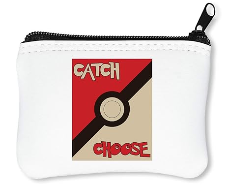 Pokemon Catch Choose Reißverschluss-Geldbörse Brieftasche Geldbörse