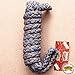 HILASON Horse Riding Poly Lead Rope Brown Navy Blue 1/4″ X 8 Ft.thumb 1