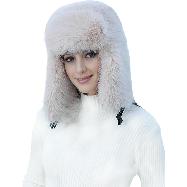 Cagoule 3 En 1 Hiver - Bonnet + Cache-oreilles + Masque Coupe-vent En Fausse Fourrure | Unisexe, Réglable