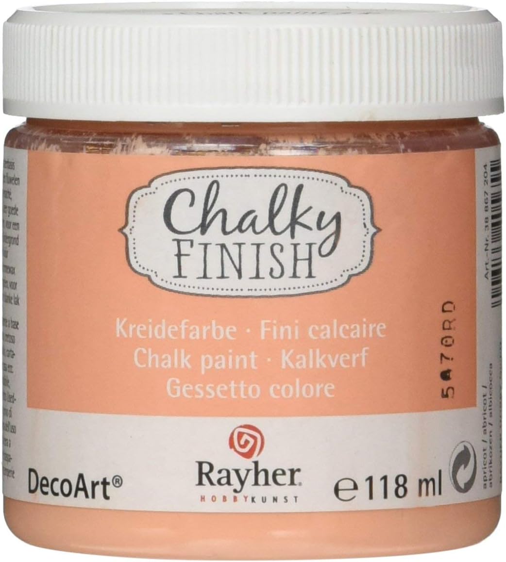 RAYHER Chalky Finish, Can 118ml, Apricot, aprikot