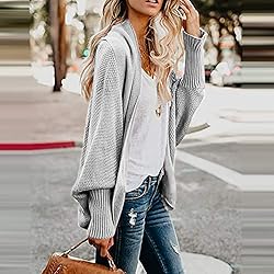 Cardigan For Women Short Sleeve Plus Size Chunky