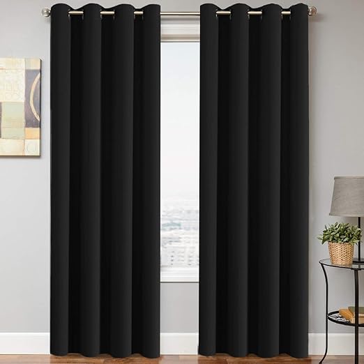 Amazon Com H Versailtex Blackout Thermal Insulated Curtains 2