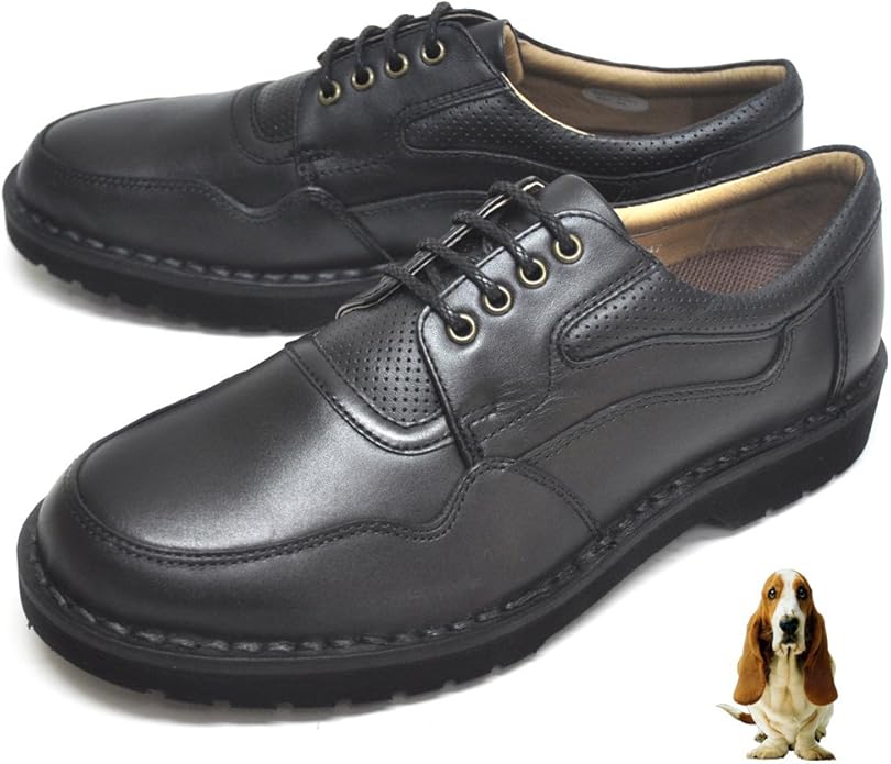 Amazon [ハッシュパピー] メンズ カジュアルシューズ M5048N クロ 4E (26.0cm) Hush Puppies