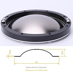 AFOULYKL Audio Diaphragm kit Replacement Compatible
