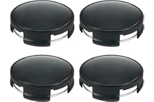 Modengzhe Center Caps,62mm Wheel Rim Hub Center Covers Replacement 63mm Lug to Lug,Black,Pack of 4