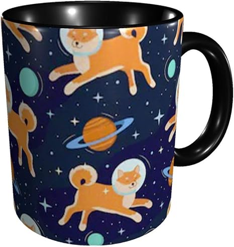 Amazon Co Jp マグカップ 柴犬 1 コーヒーカップ ティーカップ コップ かわいい 陶器 330ml ホーム キッチン