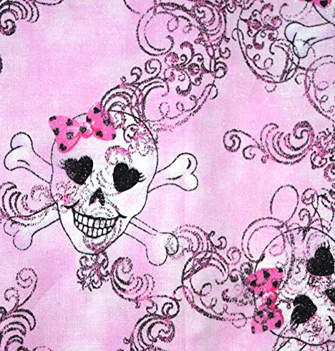 One Plastic Bag Holder, Sugar Skulls or Peace Signs,Retro Cool Metallic Peace Signs,Colorful Rainbow Colored Day of the Dead Bag Holders
