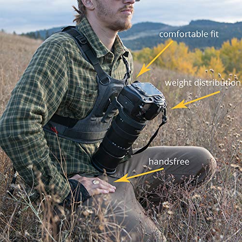 5 Cotton+Carrier+Camera+Harness+Gray