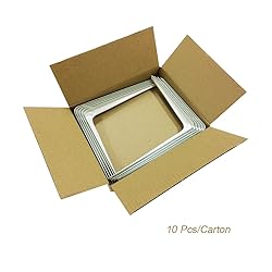 Shelf Brackets White 8 x 10 inch Pack of 10 Wall