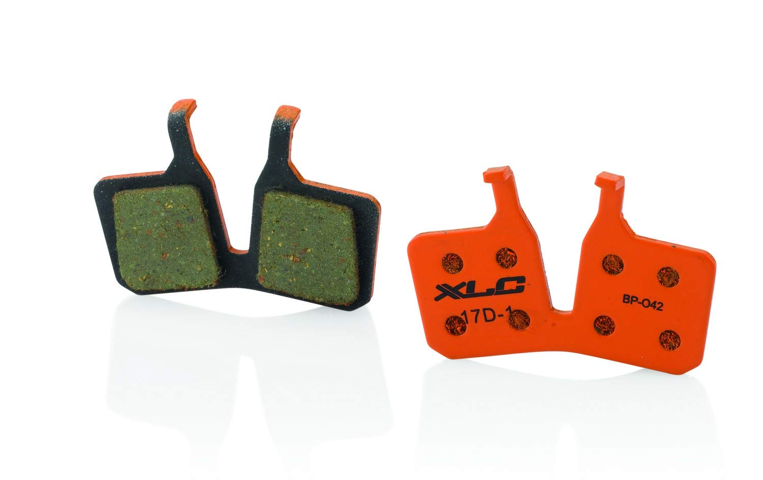XLC Unisex - Adult Disc Brake Pads BP-O42, Orange, One Size