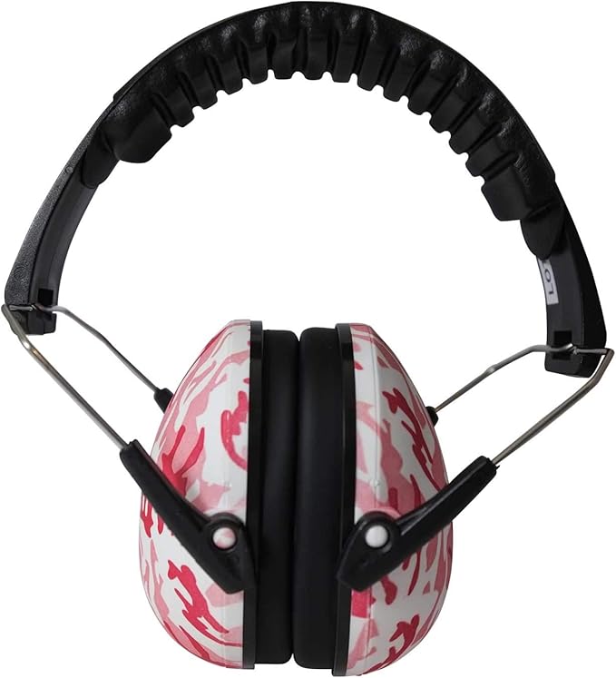 Viwanda Bon Series Ear Defenders Camo Pink Children's Ear Defenders