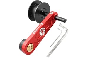 Zjyufy Single Speed Bike Chain Tensioner, Lightweight Aluminum Bicycle Chain Guide Cycling Accessories for Mountain Bikes Bic