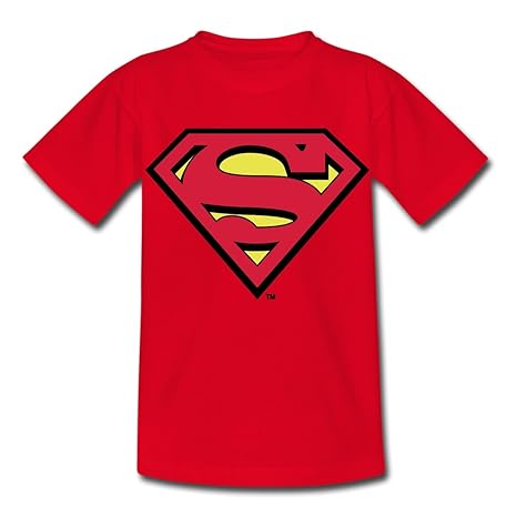 Spreadshirt DC Comics Superman Logo Original Kinder T-Shirt