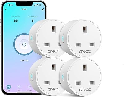 GNCC Smart Plug Mini WiFi Outlet Works with Alexa Google Home Remote Control