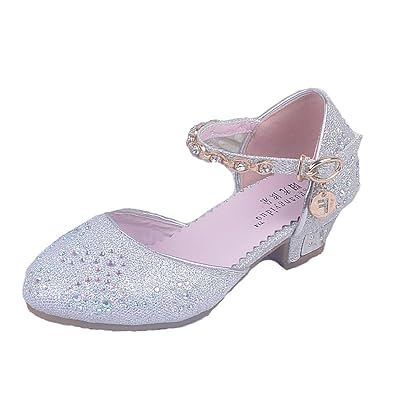 Cool&D Mädchen Sandalen Frozen Schuhe Prinzessin Sandalen Sommer Absatz-Schuhe Sandalette