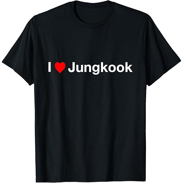 Amazon.com: Jung Kook 97 Black Small Unisex T-Shirt : Clothing