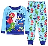 PJ Mask Boy's Were On Our Way! Long Sleeve Cotton Pajamas Tight Fit