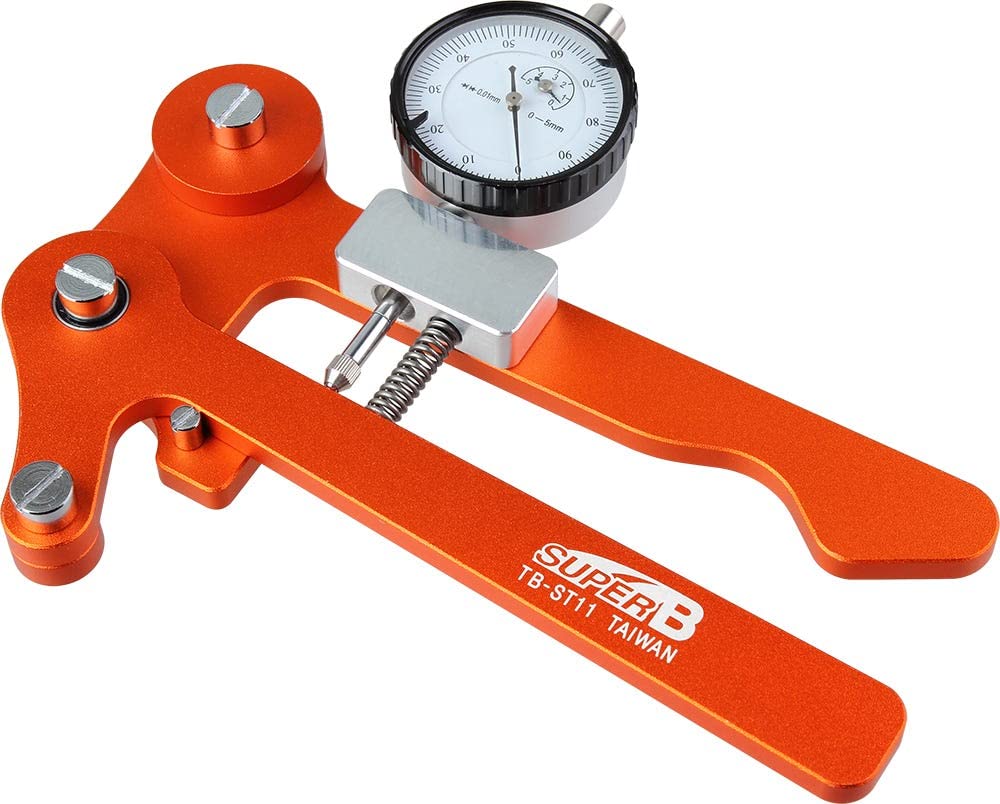 SUPER-B Unisex's TB-ST11 Super B Spoke Tension Metre Pro Dial, Orange