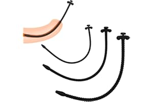 Soft Silicone Urethral Sound Kit 3PCS Urethral Plug Hollow Tube Urinary Dilator 10 inch Urethra Masturbation Rod Prostate Bla