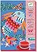 Djeco / Colored Sand/Glitter Art By Numbers, Rainbow Fish