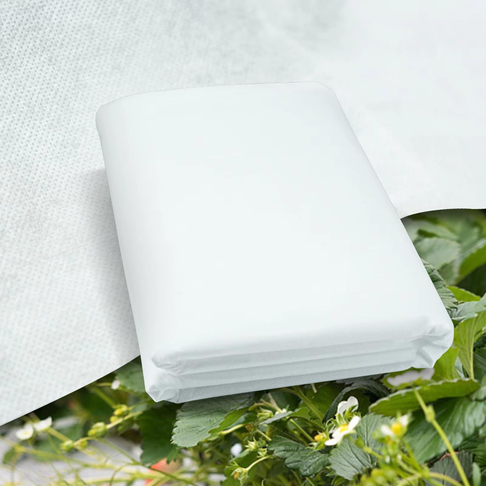 Jordbrux Garden Fleece, 30gsm 2.5m x 10m Plant Fleece Frost Protection Plant Cover for Winter Frost Cold Sun Insect Birds Protection