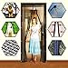 Hands Free Mesh Screen Net Door with Magnets Anti Mosquito Bug Magic Curtain Mesh Keep The Bug Insect and Fly Out fit up to 38