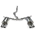 Invidia (HS15STIG3S) Q300 Rolled Stainless Steel Quad Tip Cat-Back Exhaust System for Subaru WRX/STI