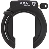 AXA Block XXL Ring Bike Lock, 56 mm Extra-Wide Frame Lock for E-Bikes | Heavy-Duty Level 12 Safety Rear Wheel Anti-Theft Security, Hardened Steel Bracket, Compatible with Plug-in Chains &amp; Cables