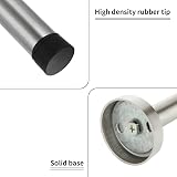 ASelected Door Stopper 6 Pack Stainless Steel Wall Protector with Rubber Tip view 3