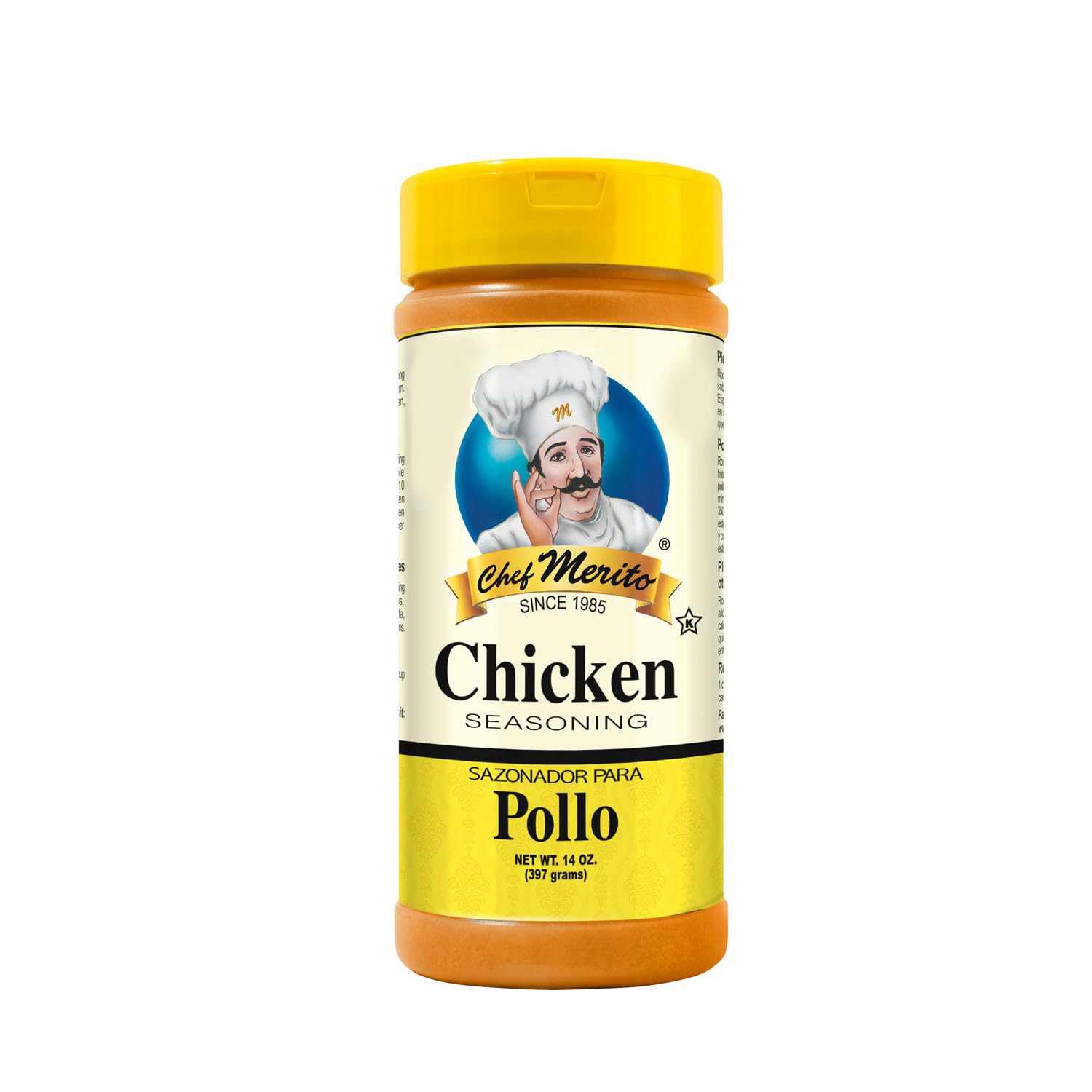 Chef Merito Chicken Seasoning, 14 Ounce