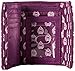 Vera Bradley Women's Cotton Riley Compact Wallet With RFID Protection, Lilac Paisley, One Size