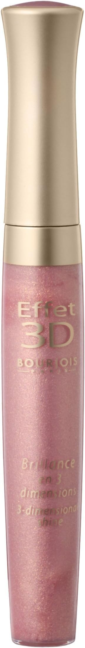 Bourjois Effet 3D Lipgloss #48 Rose Romantic 7.5ml High Shine Moisturizing