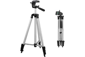 Zeikos ZE-TR26A 50-Inch Photo/Video Travel Tripod Includes Deluxe Tripod Carrying Case for Use with Digital Cameras and Camco