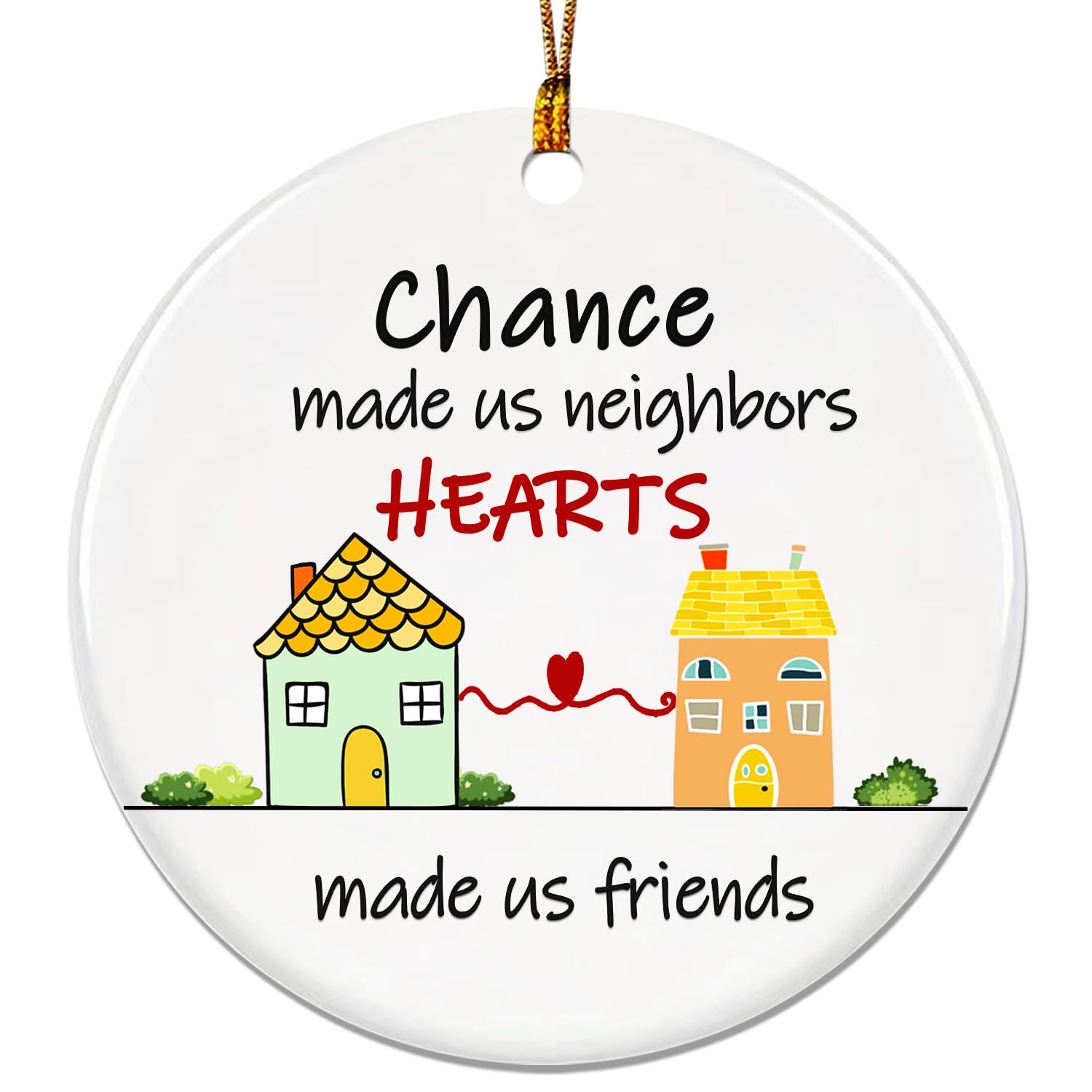 Neighbor Christmas Ornaments 2025, Chance Made Us
