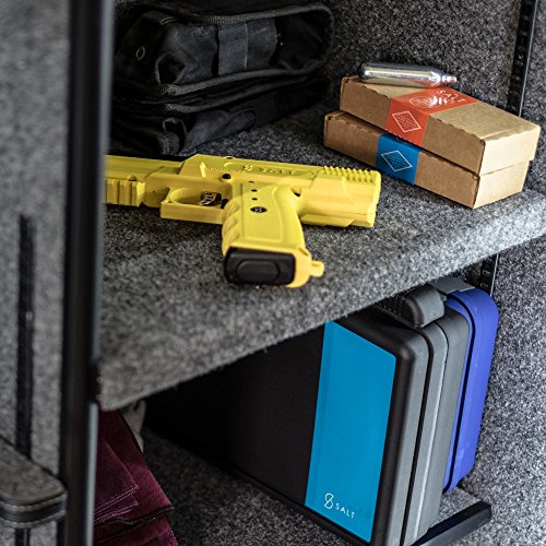 Salt Supply Pepper Spray Gun Self Defense Kit - Yellow