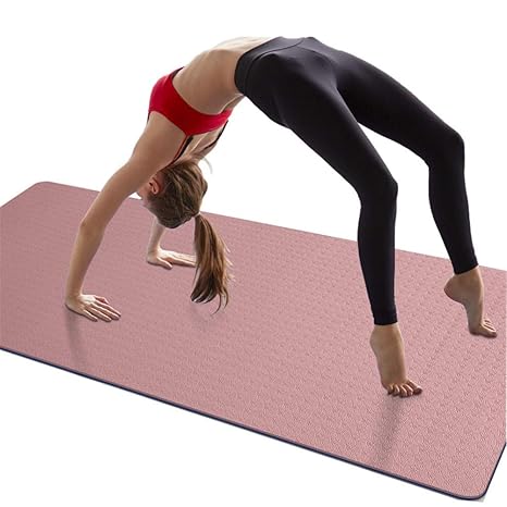 RPOLY Colchoneta de Yoga Antideslizante, Caucho Natural No ...