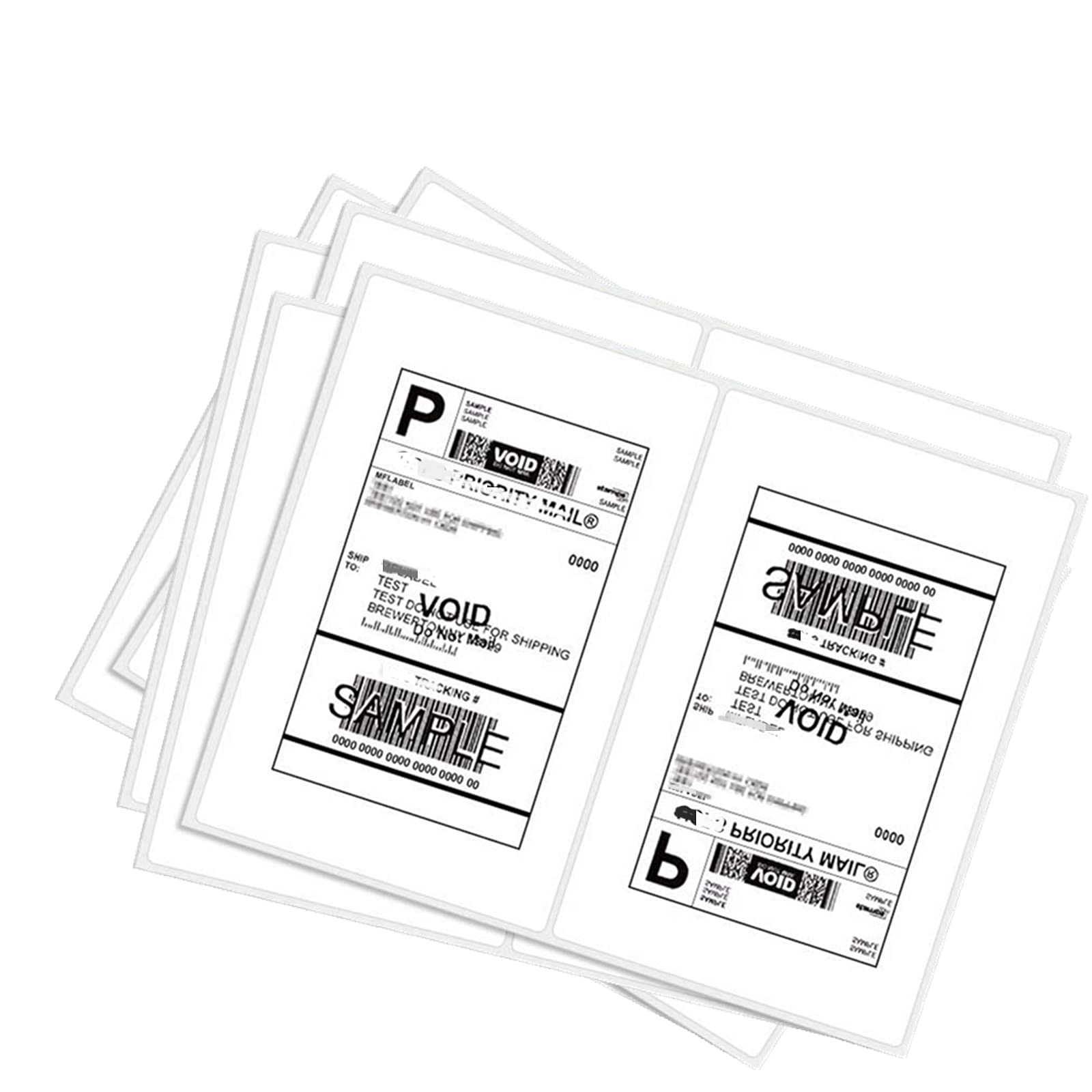 Wing Office Premium 400 Self Adhesive Shipping Labels For Laser...