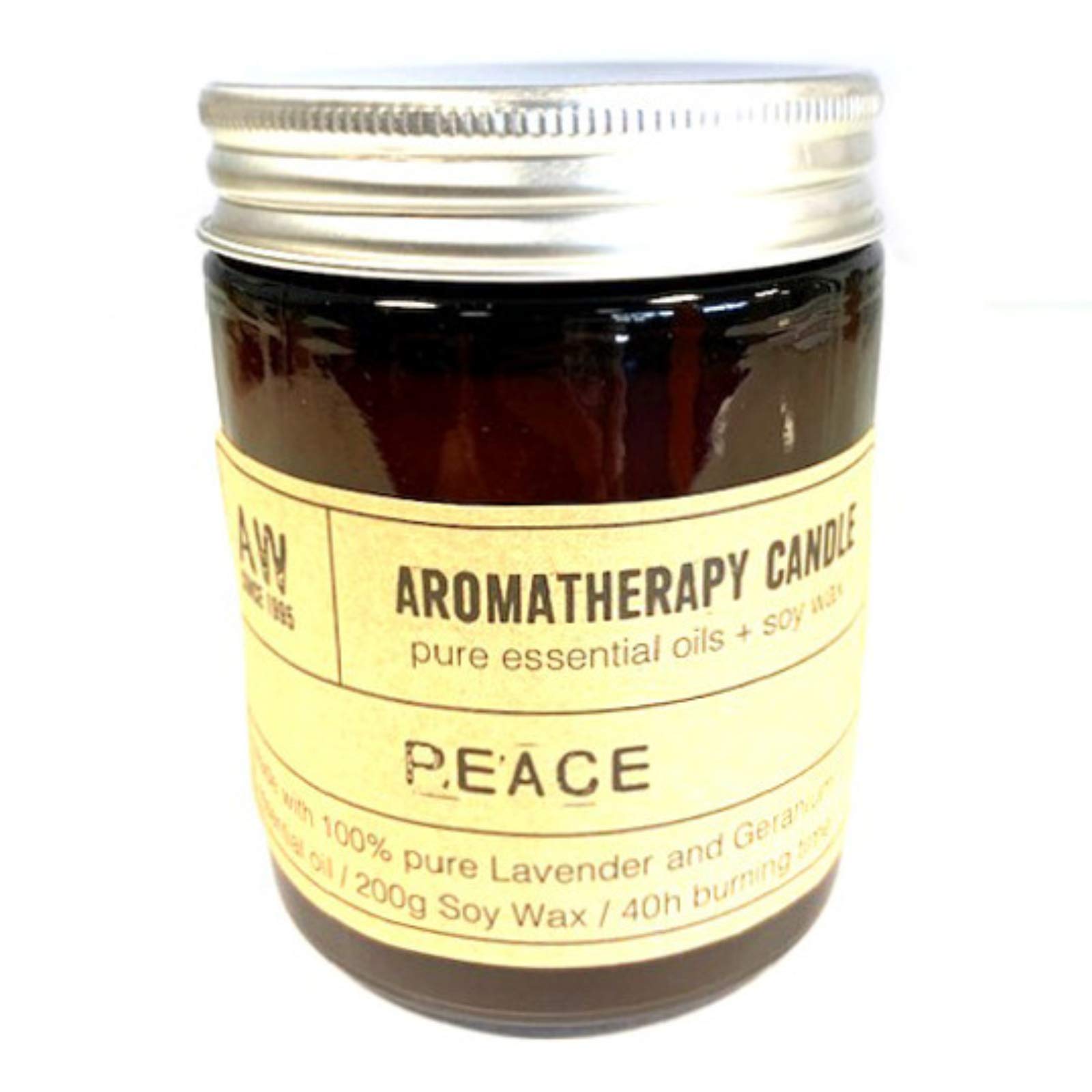 A & W Potter&Mags International Aromatherapy Candle Peace Sold2u
