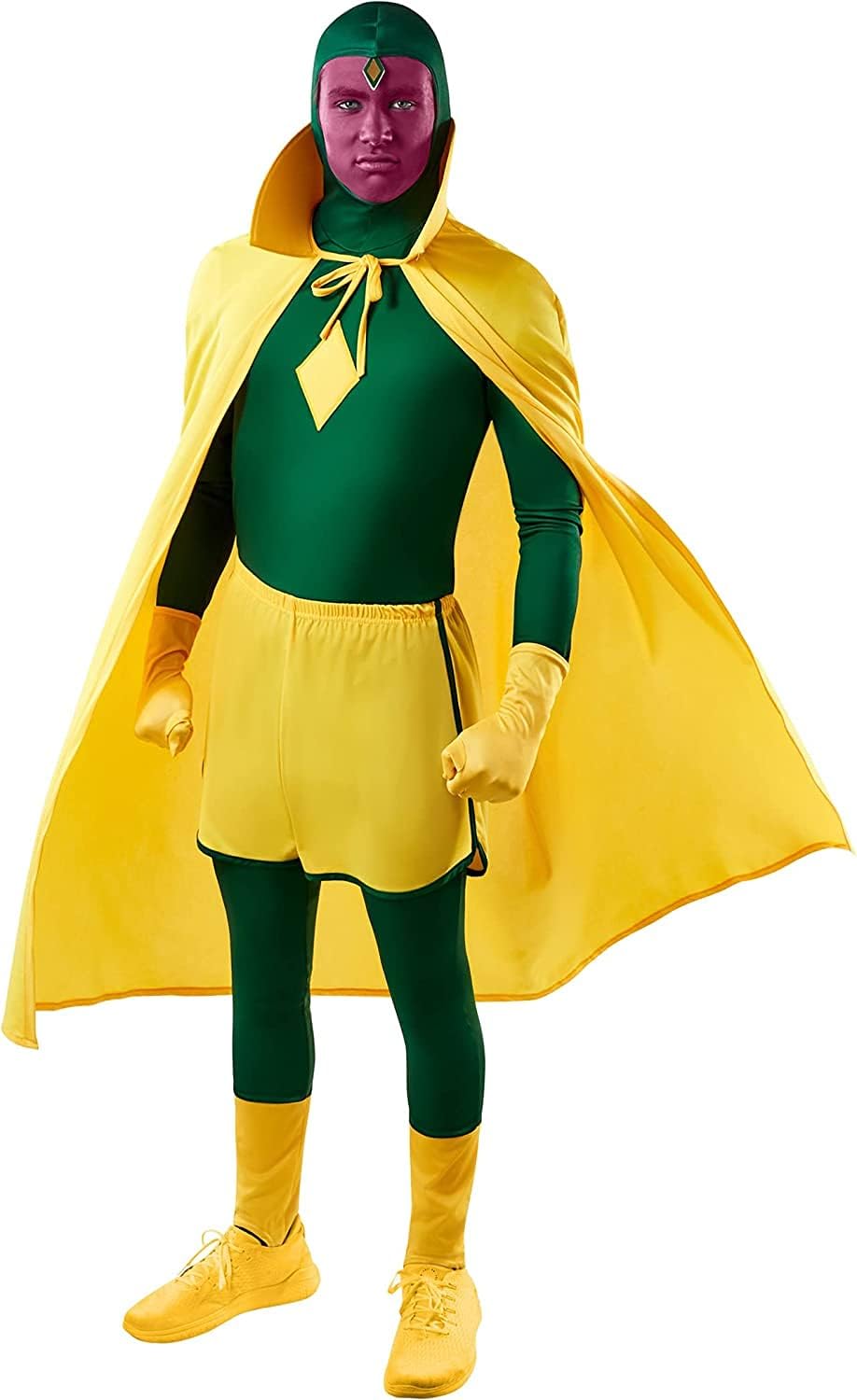 Rubies Official Disney Marvel Vision Mens Costume, Adult Fancy Dress, Size Standard Halloween