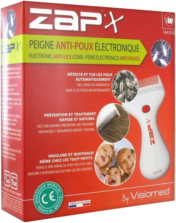 Zap 'X antipoux Electric Comb