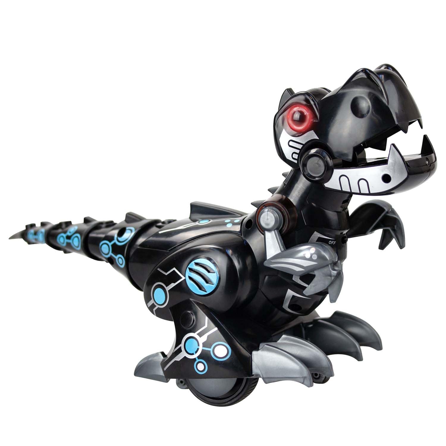 SilverLit YCOO Train My Dino II - Interactive Dinosaur Toy with Gesture Control & Remote, Fun Robot Toy for Kids with2 Play Modes (Wild & Mild), Intelligent Sensor, Fun Chasing Action, for Kids 5+