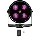 Tendelux 80ft IR Illuminator | AI4 No Hot Spot Wide Angle Infrared Light for Security Camera (w/Power Adapter)