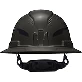 Klein Tools Type 2 Hard Hat, Non-Vented Full Brim, Class E Hard Hat with Chin Strap, 6-Point Suspension