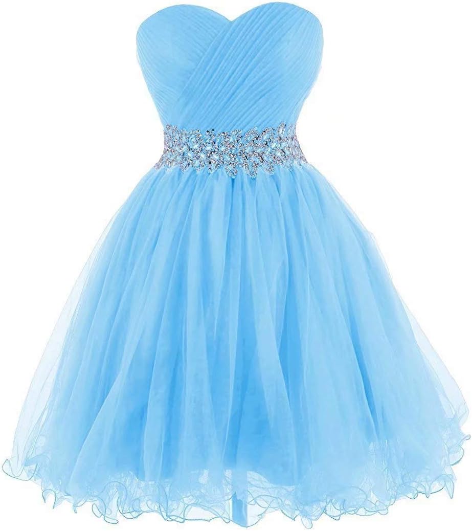 KARMA PROM Women's Sweetheart Tulle Cocktail Dress Homecoming Dress