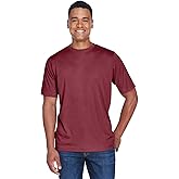 Team 365 Men's Sonic Heather Performance T-Shirt 2XL SP MAROON HTHR
